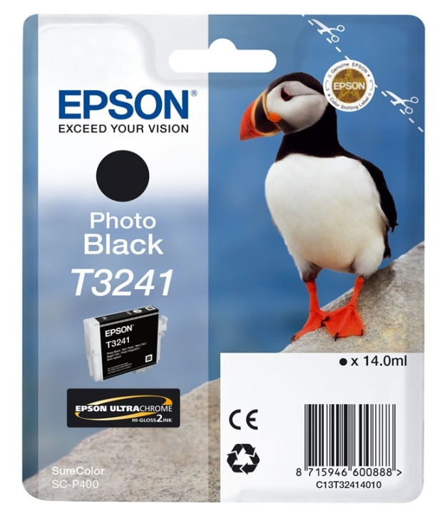 Epson T3241 Photo Black i gruppen COMPUTERTILBEHØR / Printere og tilbehør / Blæk og toner / Blækpatroner / Epson hos TP E-commerce Nordic AB (A14142)