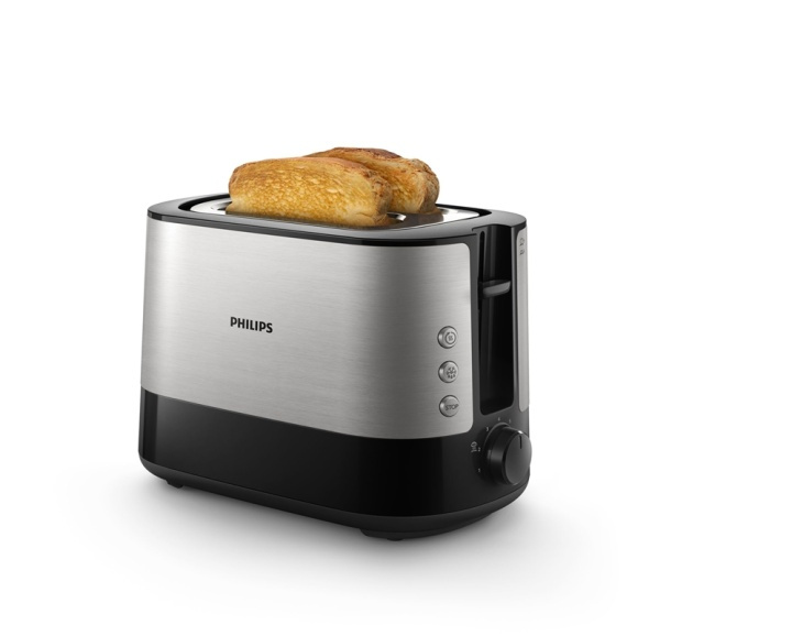 Philips Viva Collection Brödrost med två extra breda fack Brödrost i gruppen HJEM, HUS & HAVE / Husholdningsapparater / Brødristere & Sandwich Makers / Brødristere hos TP E-commerce Nordic AB (A14258)
