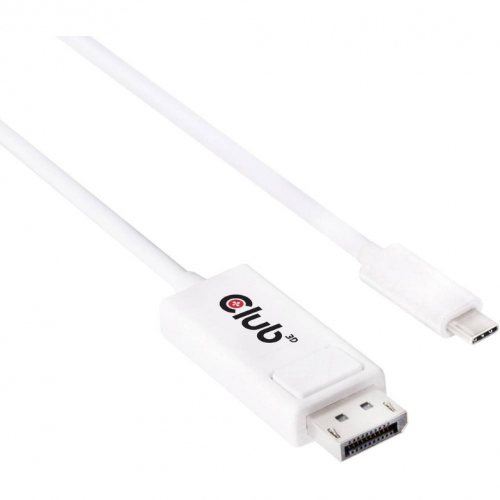 Club 3D USB 3.1 Type C Cable to DisplayPort 1.2m i gruppen COMPUTERTILBEHØR / Kabler og adaptere / DisplayPort / Adaptere hos TP E-commerce Nordic AB (A14280)
