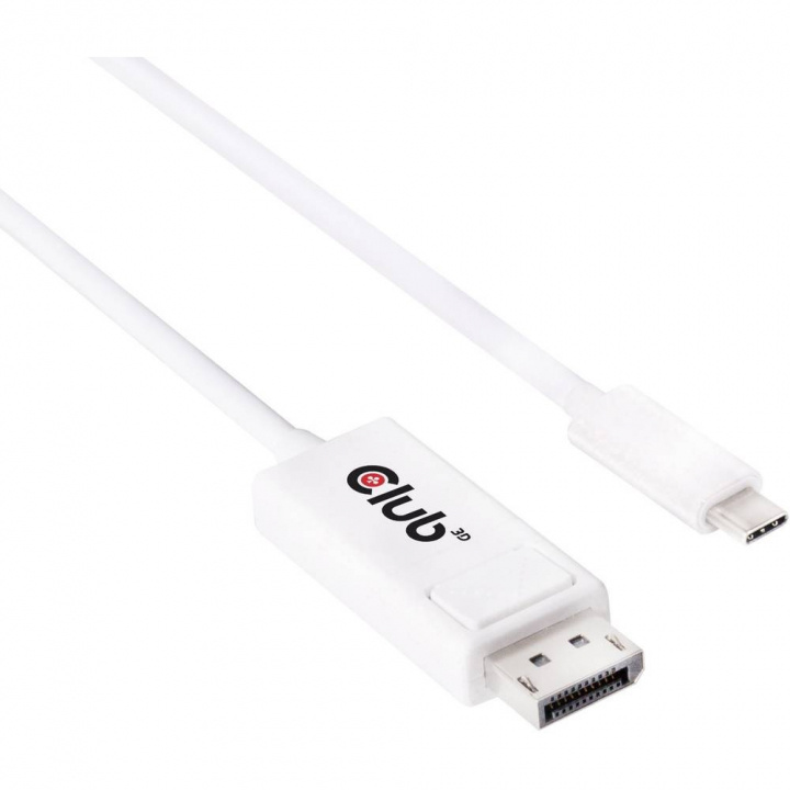Club 3D USB 3.1 Type C-kabel til DisplayPort 1,2 m i gruppen COMPUTERTILBEHØR / Kabler og adaptere / DisplayPort / Adaptere hos TP E-commerce Nordic AB (A14280)