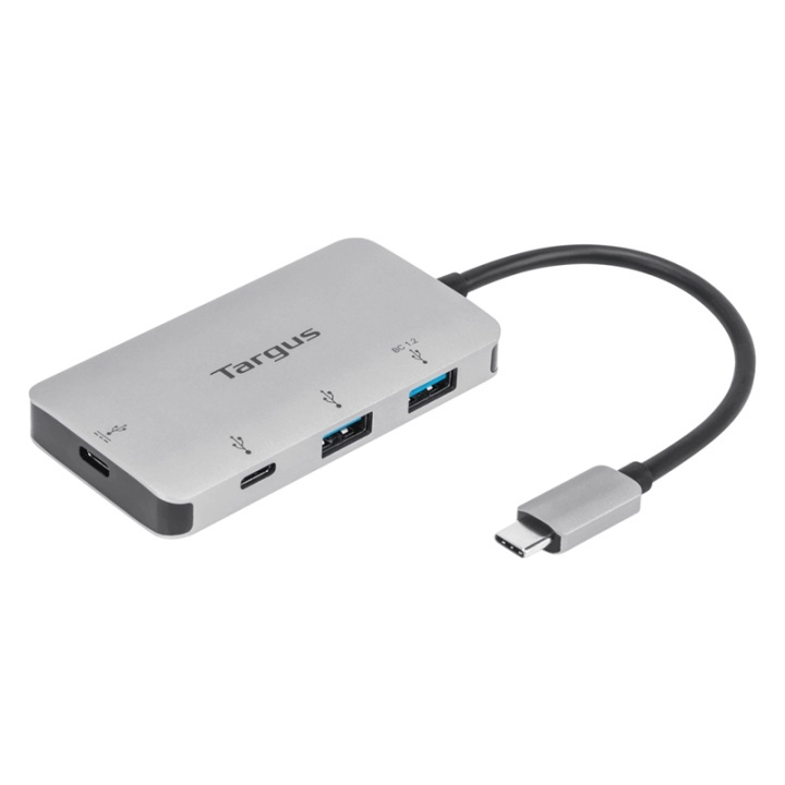 Targus ACH228 USB-C 2x USB-A+2x USB-C Silver i gruppen COMPUTERTILBEHØR / Computer Tilbehør / USB-hubs hos TP E-commerce Nordic AB (A14299)