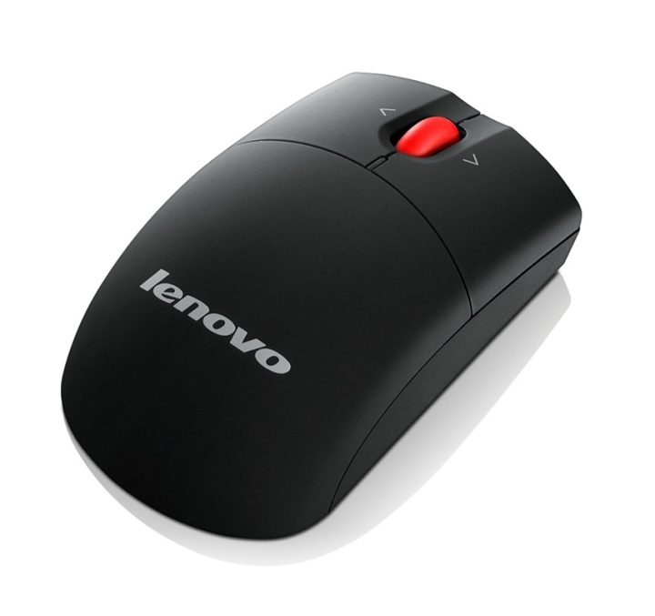 Lenovo Laser Wireless Mouse datormöss RF Trådlös 1600 DPI i gruppen COMPUTERTILBEHØR / Mus og tastatur / Mus / Ledningsfri hos TP E-commerce Nordic AB (A14407)