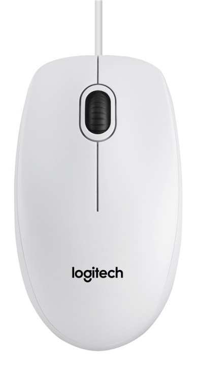 Logitech B100 datormöss Ambidextrous USB Type-A Optisk 800 DPI i gruppen COMPUTERTILBEHØR / Mus og tastatur / Mus / Med ledning hos TP E-commerce Nordic AB (A14411)