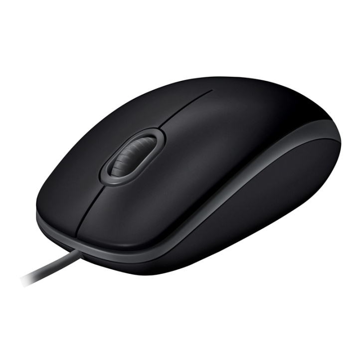 Logitech B110 datormöss Ambidextrous USB Type-A Optisk 1000 DPI i gruppen COMPUTERTILBEHØR / Mus og tastatur / Mus / Med ledning hos TP E-commerce Nordic AB (A14412)