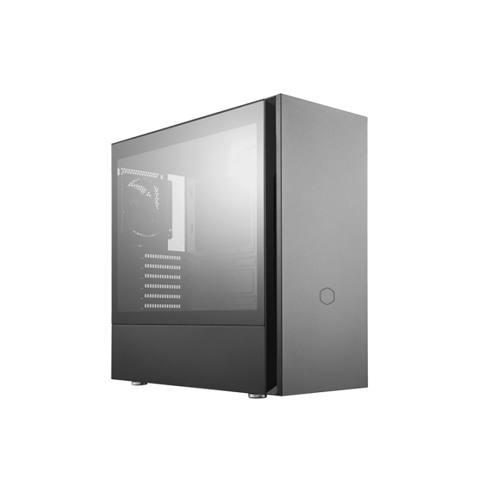 Cooler Master Silencio S600 Midi Tower Svart i gruppen COMPUTERTILBEHØR / Computerkomponenter / Kabinet hos TP E-commerce Nordic AB (A14535)