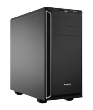 be quiet! Pure Base 600 Midi Tower Svart, Silver i gruppen COMPUTERTILBEHØR / Computerkomponenter / Kabinet hos TP E-commerce Nordic AB (A14556)
