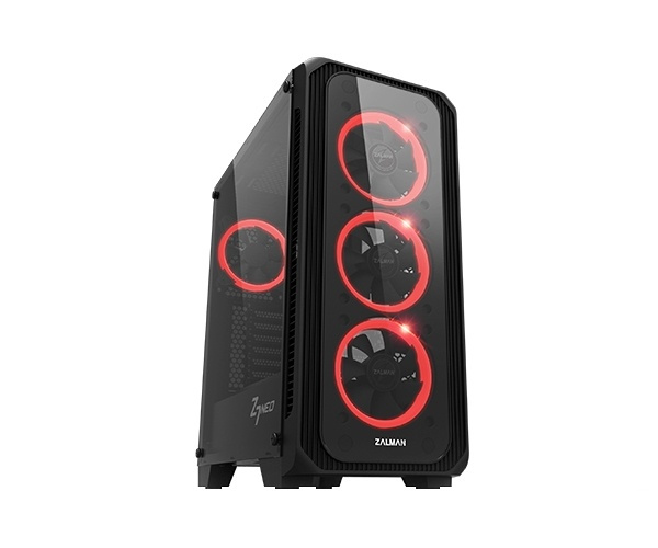 Zalman Z7 Neo Midi Tower Svart i gruppen COMPUTERTILBEHØR / Computerkomponenter / Kabinet hos TP E-commerce Nordic AB (A14560)