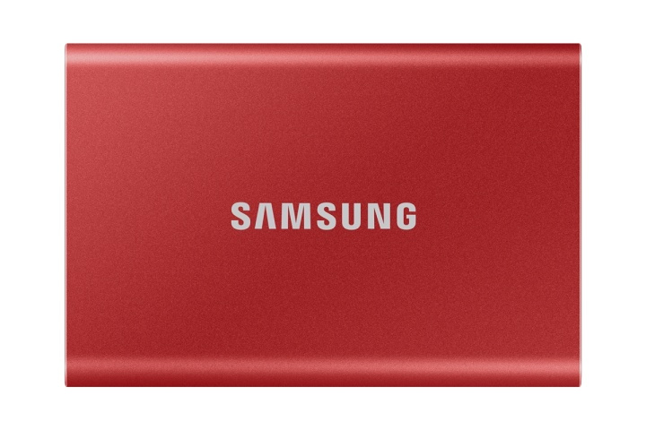 Samsung Portable SSD T7 500 GB Röd i gruppen COMPUTERTILBEHØR / Computerkomponenter / Harddiske / SSD hos TP E-commerce Nordic AB (A14723)