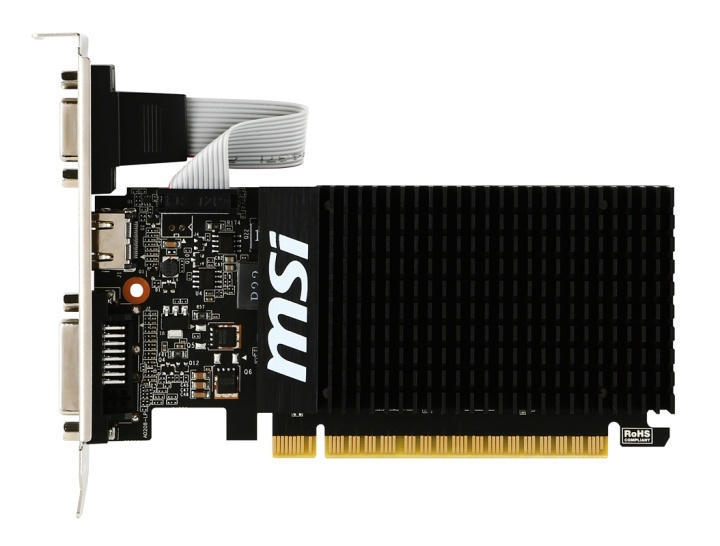 MSI V809-2000R grafikkort NVIDIA GeForce GT 710 2 GB GDDR3 i gruppen COMPUTERTILBEHØR / Computerkomponenter / Grafikkort hos TP E-commerce Nordic AB (A14763)