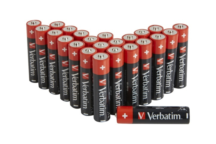 Verbatim Standardbatterier 24 x AAA / LR03 alkaliskt i gruppen HJEMMEELEKTRONIK / Batterier og opladere / Batterier / AAA hos TP E-commerce Nordic AB (A14806)