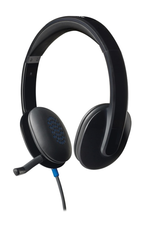 Logitech H540 Headset Huvudband USB Type-A Svart i gruppen COMPUTERTILBEHØR / Computer Tilbehør / Headset hos TP E-commerce Nordic AB (A14873)