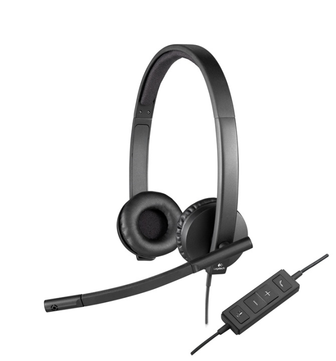 Logitech H570e Headset Huvudband Svart i gruppen COMPUTERTILBEHØR / Computer Tilbehør / Headset hos TP E-commerce Nordic AB (A14875)