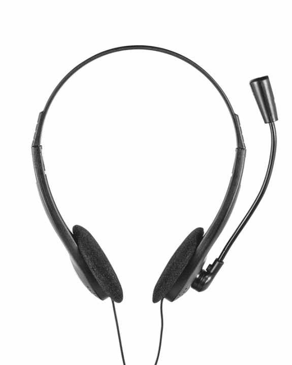 Trust 21665 hörlur och headset I öra 3,5 mm kontakt Svart i gruppen COMPUTERTILBEHØR / Computer Tilbehør / Headset hos TP E-commerce Nordic AB (A14906)