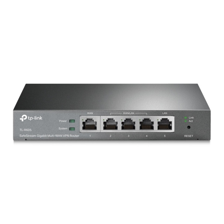 TP-LINK TL-R605 kabelansluten router 10 Gigabit Ethernet, 100 Gigabit Ethernet S i gruppen COMPUTERTILBEHØR / Netværk / Routere hos TP E-commerce Nordic AB (A14985)