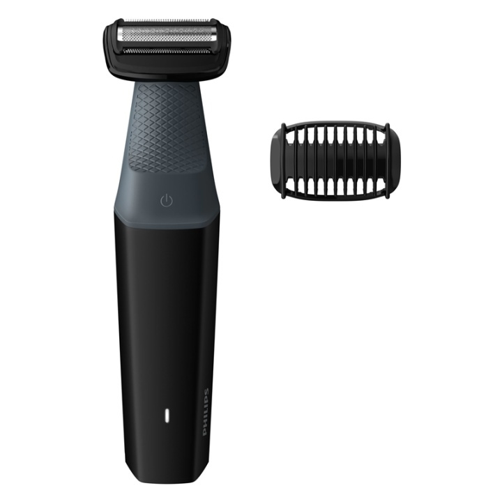 Philips BODYGROOM Series 3000 Hudvänlig rakapparat för duschen för trimning av k i gruppen SKØNHED & HELSE / Hår og styling / Barbering og trimning / Barbermaskiner hos TP E-commerce Nordic AB (A14996)