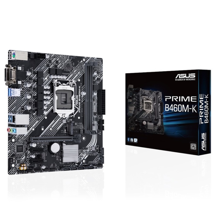 ASUS PRIME B460M-K Intel B460 micro ATX i gruppen COMPUTERTILBEHØR / Computerkomponenter / Bundkort hos TP E-commerce Nordic AB (A15142)