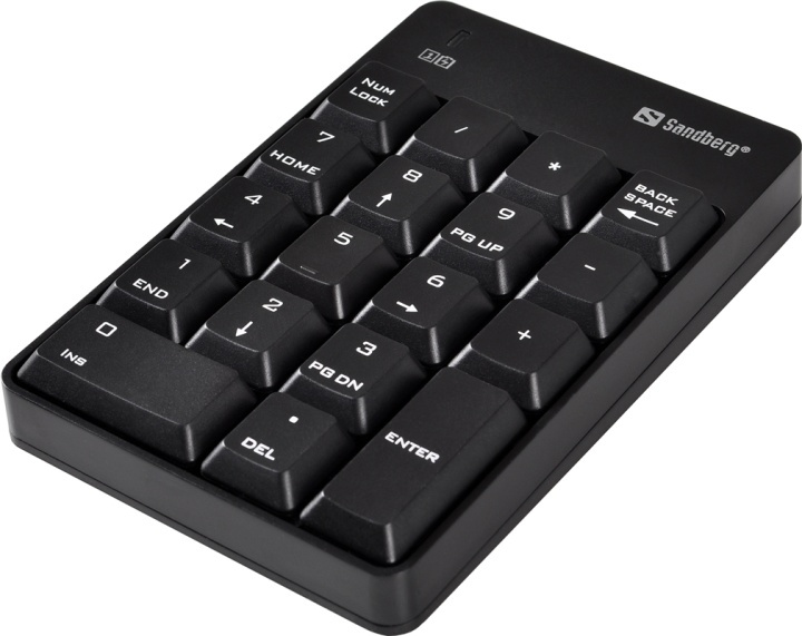 Sandberg Wireless Numeric Keypad 2 i gruppen COMPUTERTILBEHØR / Mus og tastatur / Tastatur / Ledningsfri hos TP E-commerce Nordic AB (A15199)