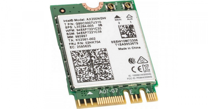 Intel AX200.NGWG nätverkskort 2400 Mbit/s i gruppen COMPUTERTILBEHØR / Netværk / Netværkskort / PCI Express hos TP E-commerce Nordic AB (A15240)