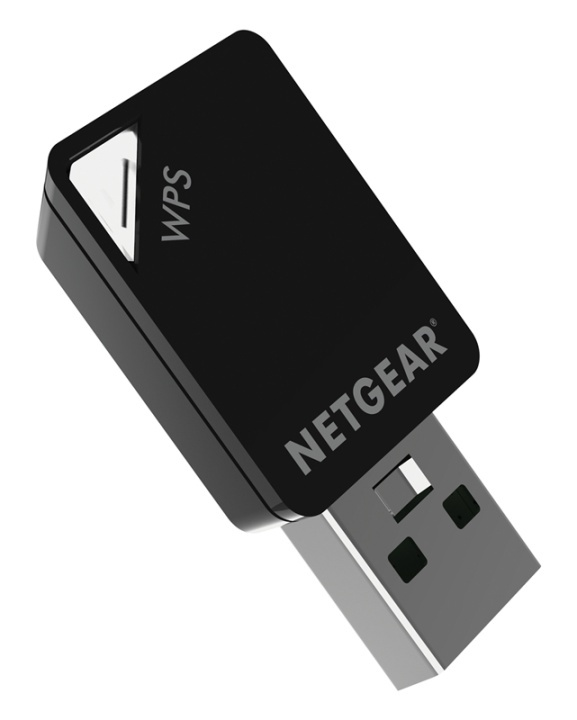 Netgear A6100 WLAN 433 Mbit/s i gruppen COMPUTERTILBEHØR / Netværk / Netværkskort / USB hos TP E-commerce Nordic AB (A15245)