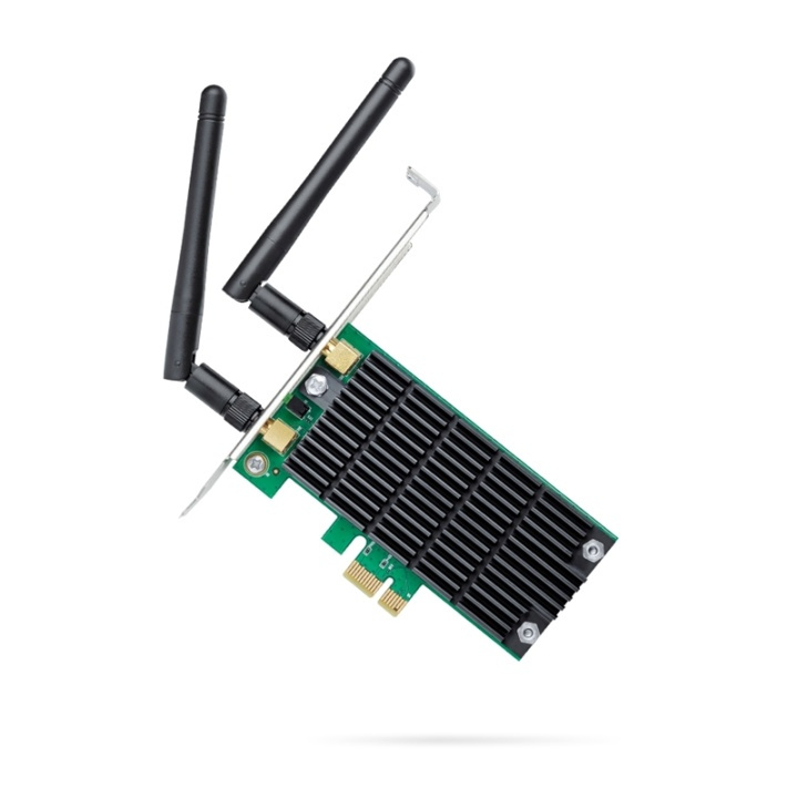 TP-LINK Archer T4E Intern WLAN 867 Mbit/s i gruppen COMPUTERTILBEHØR / Netværk / Netværkskort / PCI Express Wireless hos TP E-commerce Nordic AB (A15248)