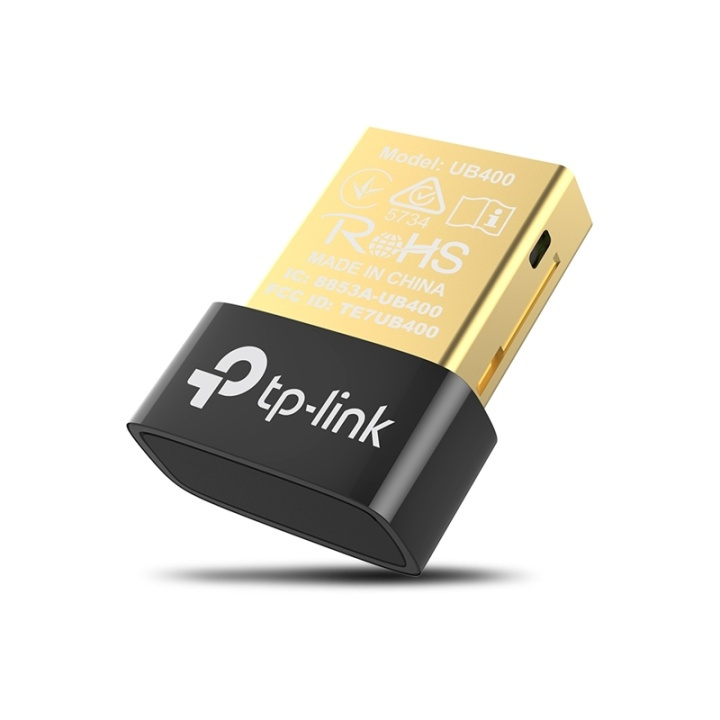 TP-Link UB400 Bluetooth 4.0 Adapter Nano (Black) i gruppen COMPUTERTILBEHØR / Computer Tilbehør / Bluetooth-adaptere hos TP E-commerce Nordic AB (A15265)