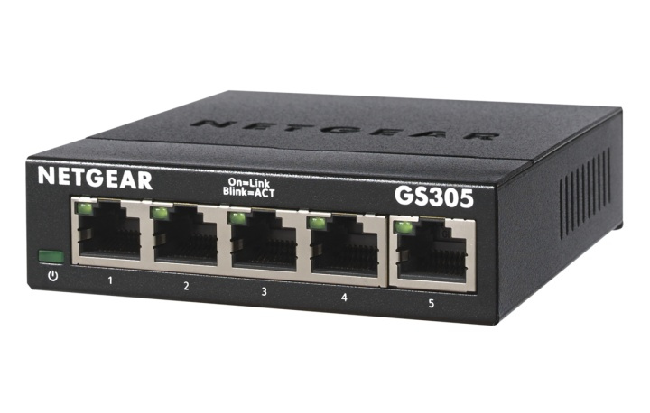 Netgear GS305-300PES nätverksswitchar Ohanterad L2 Gigabit Ethernet (10/100/1000 i gruppen COMPUTERTILBEHØR / Netværk / Switches hos TP E-commerce Nordic AB (A15274)