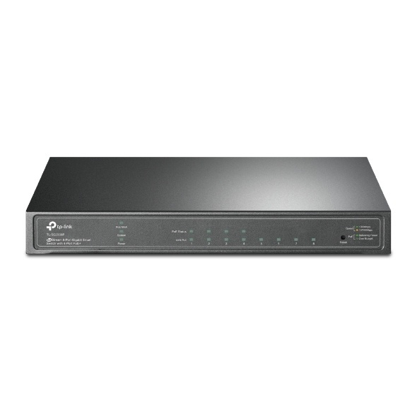 TP-LINK TL-SG2008P nätverksswitchar hanterad Gigabit Ethernet (10/100/1000) Strö i gruppen COMPUTERTILBEHØR / Netværk / Switches hos TP E-commerce Nordic AB (A15280)