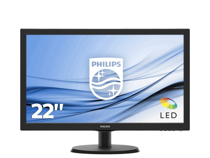 Philips V Line LCD-skärm med SmartControl Lite 223V5LSB2/10 i gruppen COMPUTERTILBEHØR / Monitor / Monitorer hos TP E-commerce Nordic AB (A15333)