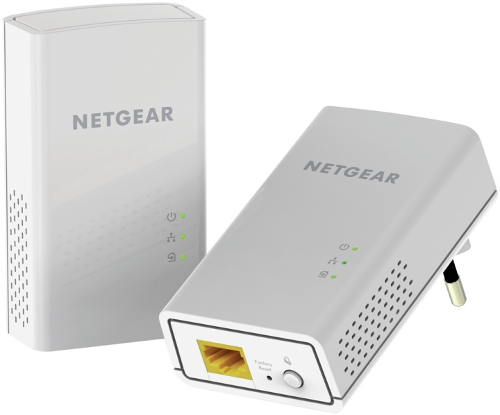 Netgear PowerLINE 1000 + WiFi 1000 Mbit/s Nätverksansluten (Ethernet) Wi-Fi Vit i gruppen COMPUTERTILBEHØR / Netværk / Homeplug/Powerline hos TP E-commerce Nordic AB (A15341)