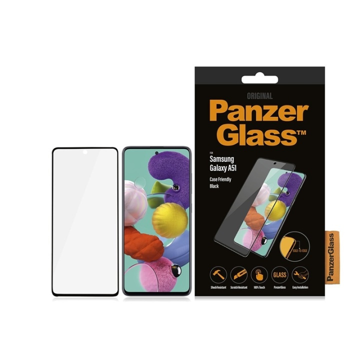 PanzerGlass 7216 Genomskinligt skärmskydd för Galaxy A51 1 styck i gruppen SMARTPHONES & TABLETS / Mobil Beskyttelse / Samsung hos TP E-commerce Nordic AB (A15460)