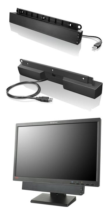 Lenovo USB Soundbar Svart 2.0 kanaler 2,5 W i gruppen HJEMMEELEKTRONIK / Lyd & billede / Hjemmebiograf, HiFi & Bærbar / Sound Bars hos TP E-commerce Nordic AB (A15511)