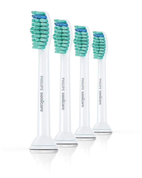 Philips Sonicare ProResults HX6014/07 tandborsthuvuden 4 styck Vit i gruppen SKØNHED & HELSE / Oral pleje / Tilbehør til elektriske tandbørster hos TP E-commerce Nordic AB (A15609)