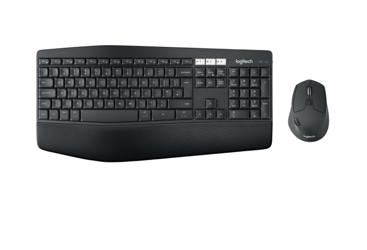 Logitech MK850 tangentbord Trådlös RF + Bluetooth QWERTY Nordiska språk Svart i gruppen COMPUTERTILBEHØR / Mus og tastatur / Tastatur / Ledningsfri hos TP E-commerce Nordic AB (A15634)