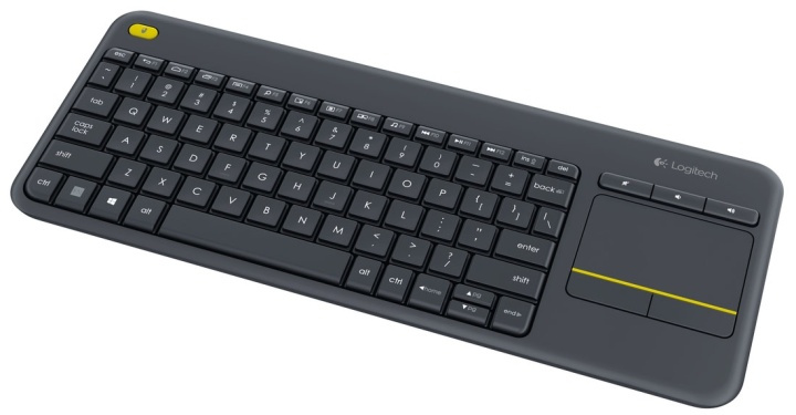 Logitech K400 Plus tangentbord RF Trådlös QWERTY Nordiska språk Svart i gruppen COMPUTERTILBEHØR / Mus og tastatur / Tastatur / Ledningsfri hos TP E-commerce Nordic AB (A15642)