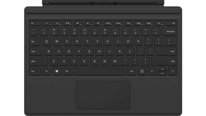 Microsoft Surface Pro Type Cover Svart Microsoft Cover port Nordiska språk i gruppen SMARTPHONES & TABLETS / Tablet beskyttelse / Microsoft-tablets hos TP E-commerce Nordic AB (A15659)
