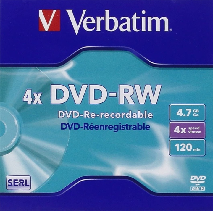 Verbatim VB-DMW44JC i gruppen HJEMMEELEKTRONIK / Lagringsmedier / CD / DVD / BD-diske / DVD-RW hos TP E-commerce Nordic AB (A15677)