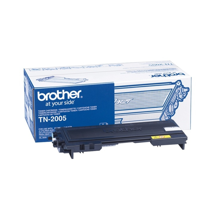 Brother TN-2005 Toner Cartridge Tonerkassett Original Svart i gruppen COMPUTERTILBEHØR / Printere og tilbehør / Blæk og toner / Toner / Brother hos TP E-commerce Nordic AB (A15683)