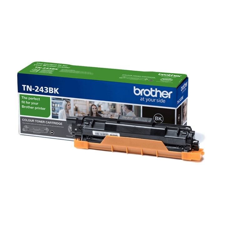 Brother TN-243BK Tonerkassett 1 styck Original Svart i gruppen COMPUTERTILBEHØR / Printere og tilbehør / Blæk og toner / Toner / Brother hos TP E-commerce Nordic AB (A15700)