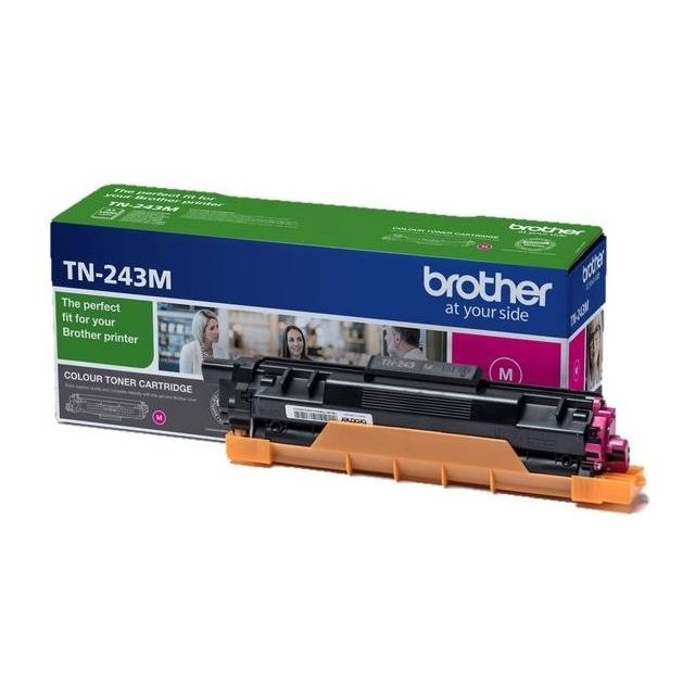 Brother TN-243M Tonerkassett 1 styck Original Magenta i gruppen COMPUTERTILBEHØR / Printere og tilbehør / Blæk og toner / Toner / Brother hos TP E-commerce Nordic AB (A15702)