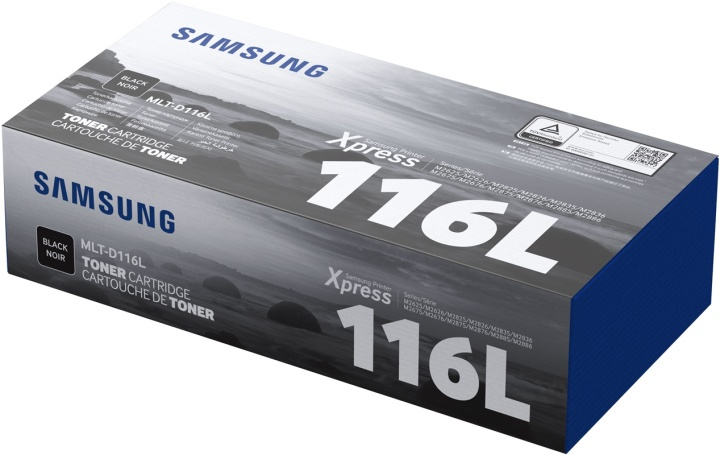 Samsung MLT-D116L Tonerkassett 1 styck Original Svart i gruppen COMPUTERTILBEHØR / Printere og tilbehør / Blæk og toner / Toner / Samsung hos TP E-commerce Nordic AB (A15827)