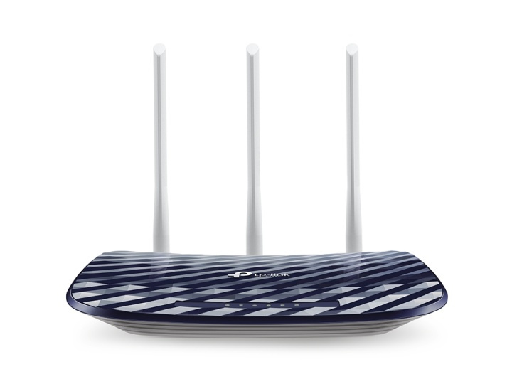 TP-LINK AC750 trådlös router Snabb Ethernet Dual-band (2,4 GHz / 5 GHz) Svart, V i gruppen COMPUTERTILBEHØR / Netværk / Routere hos TP E-commerce Nordic AB (A15914)