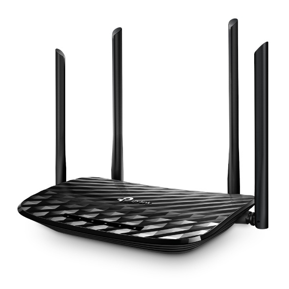 TP-LINK Archer C6 trådlös router Dual-band (2,4 GHz / 5 GHz) Svart i gruppen COMPUTERTILBEHØR / Netværk / Routere hos TP E-commerce Nordic AB (A15917)