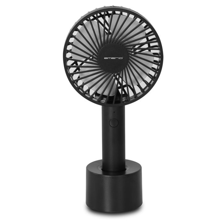 Emerio Fläkt Uppladdningsbar 10cm 3 h i gruppen HJEM, HUS & HAVE / Ventilator & Klima apparater / Håndventilatorer & Miniventilatorer hos TP E-commerce Nordic AB (A16169)