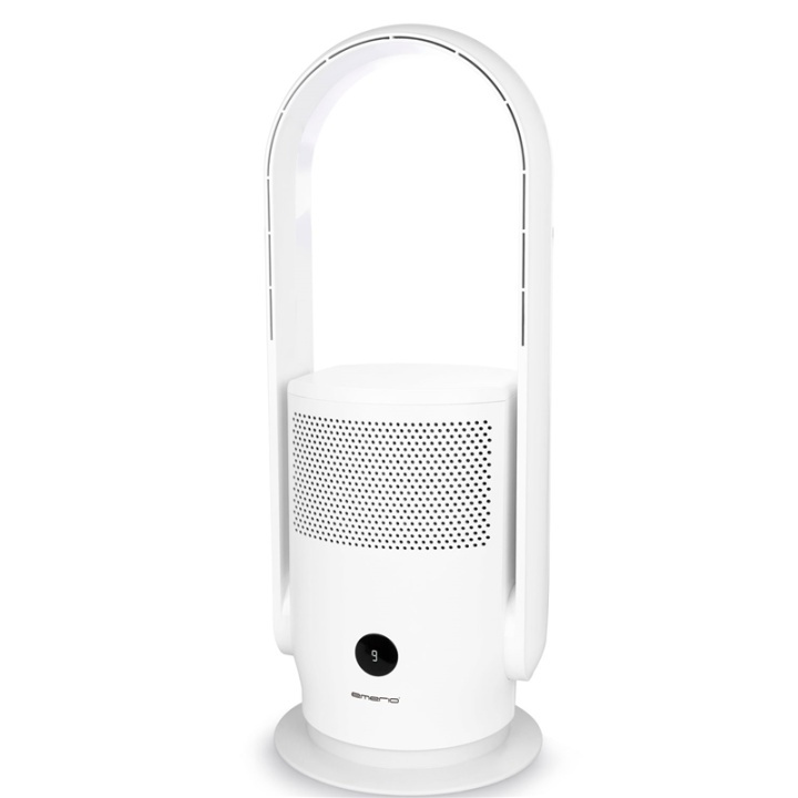 Emerio TFN-214473 Klingeløs køleblæser Tower Hvid i gruppen HJEM, HUS & HAVE / Ventilator & Klima apparater / Håndventilatorer & Miniventilatorer hos TP E-commerce Nordic AB (A16171)