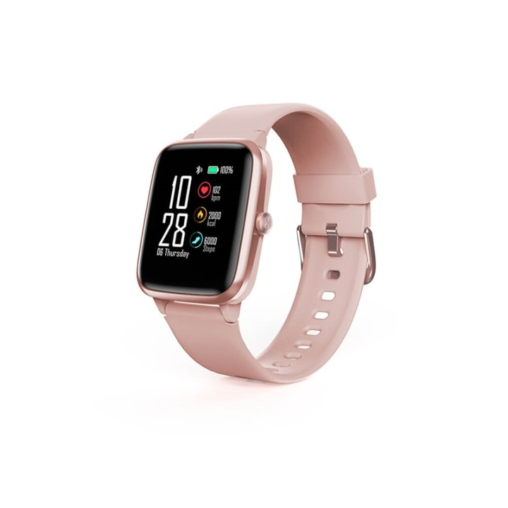 Hama Sportsur Fit Watch 5910 Rosa/Rosegold i gruppen SPORT, FRITID & HOBBY / Smartwatch & Aktivitetsmåler / Smartwatches hos TP E-commerce Nordic AB (A16409)