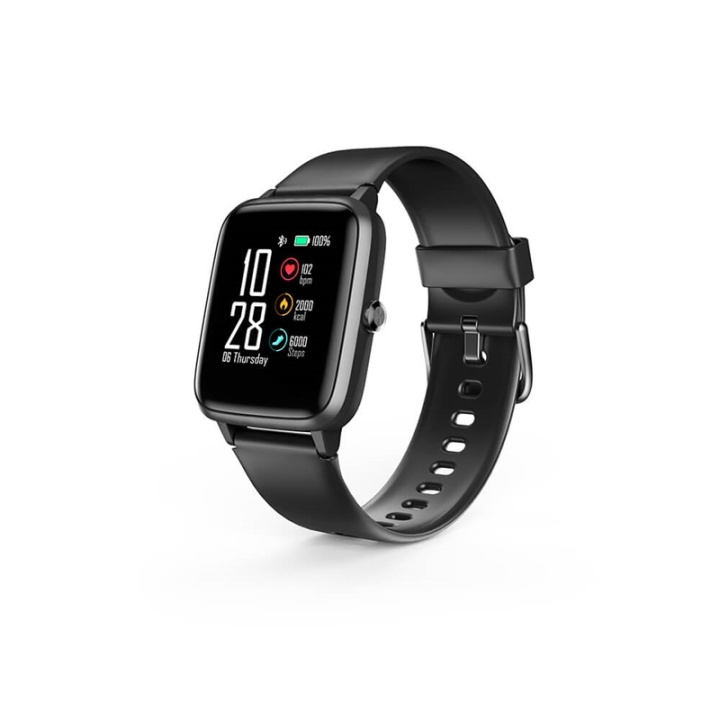 Hama Sportsur Fit Watch 5910 Sort i gruppen SPORT, FRITID & HOBBY / Smartwatch & Aktivitetsmåler / Smartwatches hos TP E-commerce Nordic AB (A16410)
