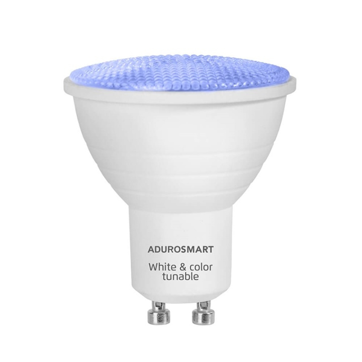 Adurosmart Lampa GU10 RGBW Dimbar Zigbee i gruppen HJEM, HUS & HAVE / Smart hjem / Smart belysning hos TP E-commerce Nordic AB (A16509)