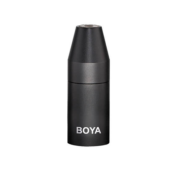 BOYA Mikrofonadapter 35C-XLR 3.5mm - XLR i gruppen HJEMMEELEKTRONIK / Lyd & billede / Højttalere & tilbehør / Tilbehør hos TP E-commerce Nordic AB (A16534)