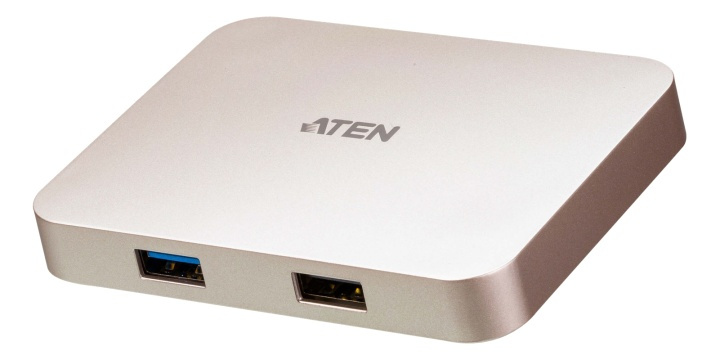 ATEN USB-C 4K Ultra Mini Dock - PD60W i gruppen COMPUTERTILBEHØR / Computer Tilbehør / USB-hubs hos TP E-commerce Nordic AB (A16580)