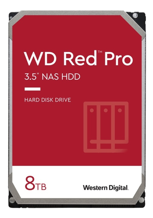 Western Digital 8TB Red Pro i gruppen COMPUTERTILBEHØR / Computerkomponenter / Harddiske / 3.5 hos TP E-commerce Nordic AB (A16609)